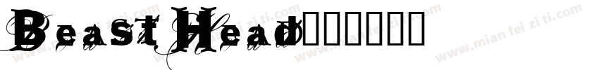 Beast Head字体转换